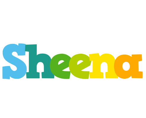 Sheena rainbows logo