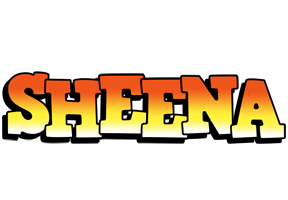 Sheena sunset logo