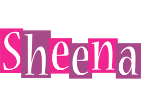 Sheena whine logo