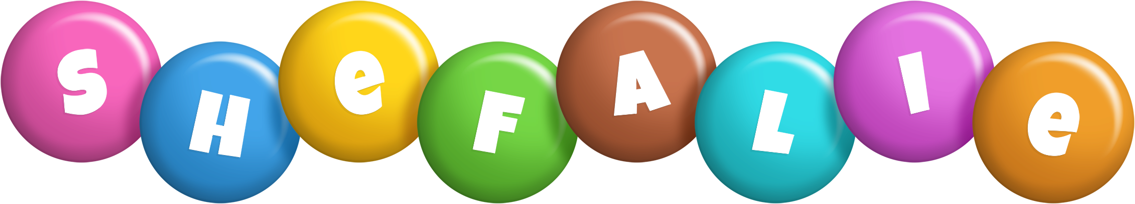 Shefalie candy logo