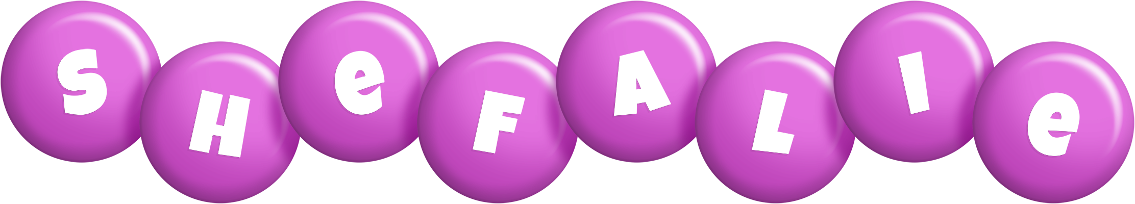 Shefalie candy-purple logo