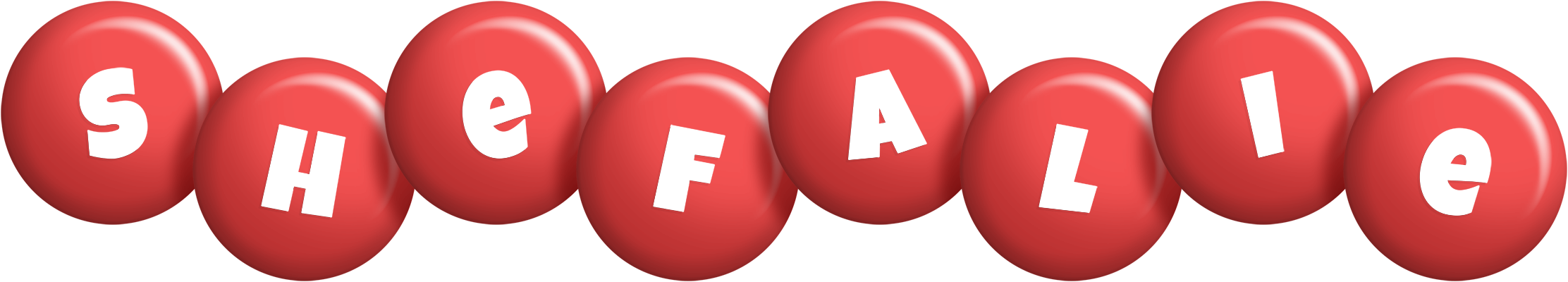 Shefalie candy-red logo