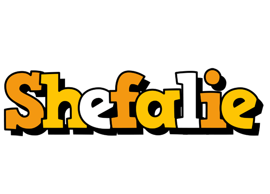 Shefalie cartoon logo