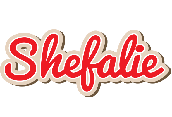 Shefalie chocolate logo