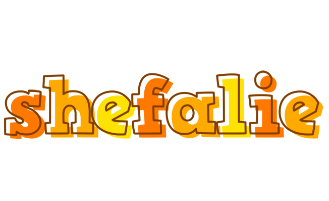 Shefalie desert logo