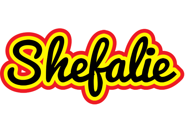 Shefalie flaming logo