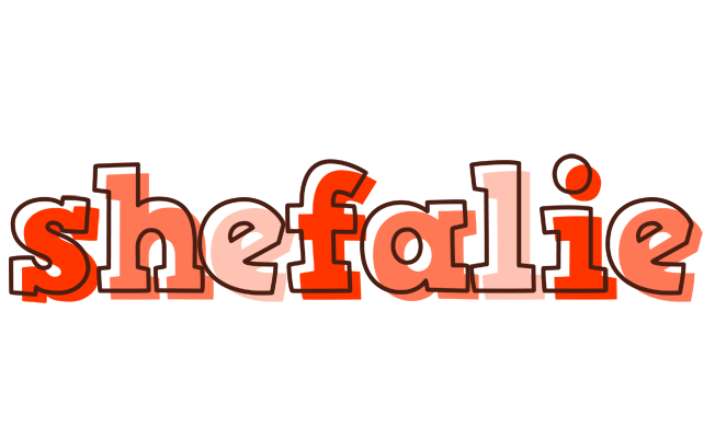 Shefalie paint logo