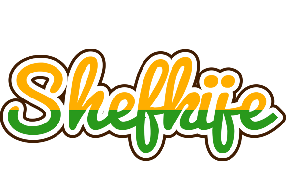 Shefkije banana logo