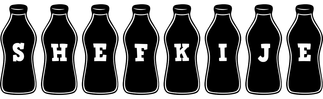 Shefkije bottle logo