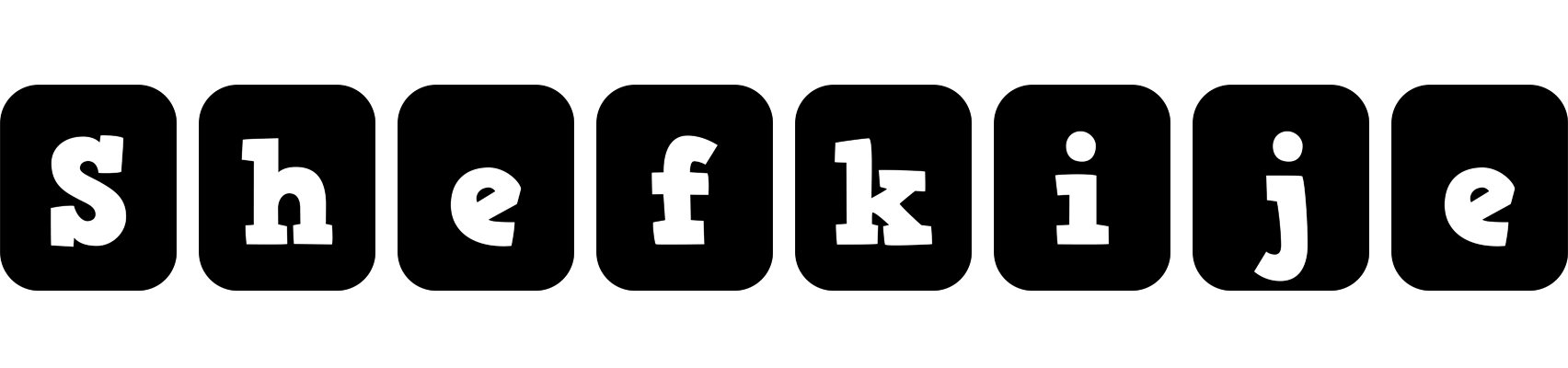 Shefkije box logo