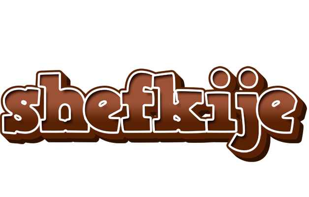 Shefkije brownie logo