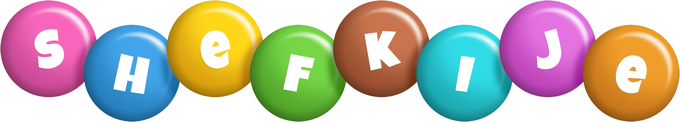 Shefkije candy logo