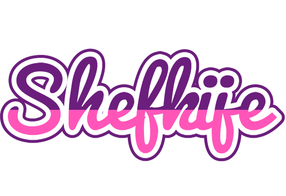 Shefkije cheerful logo