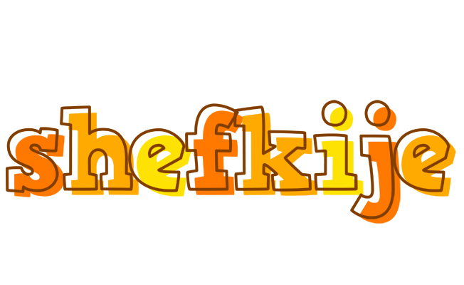 Shefkije desert logo