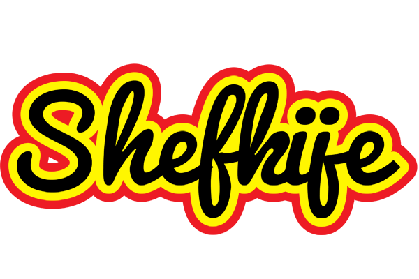 Shefkije flaming logo