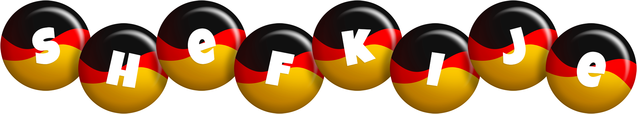 Shefkije german logo