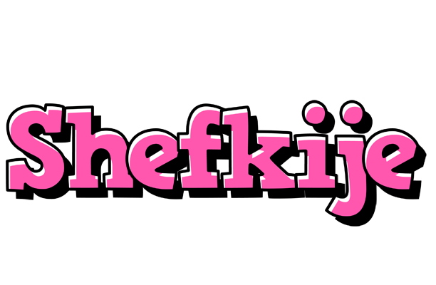 Shefkije girlish logo