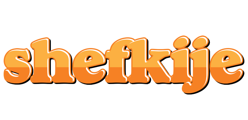 Shefkije orange logo