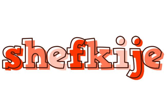 Shefkije paint logo