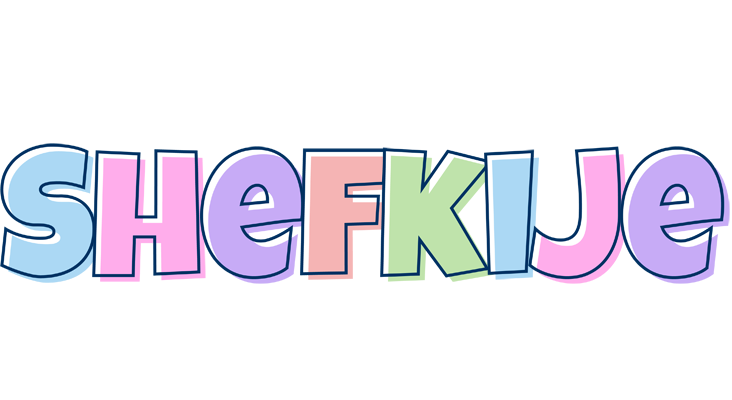 Shefkije pastel logo
