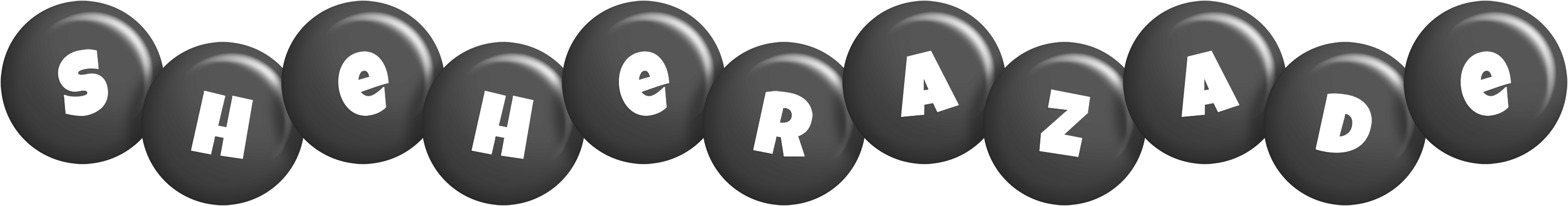 Sheherazade candy-black logo