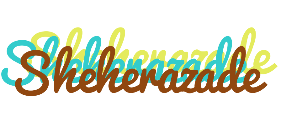 Sheherazade cupcake logo