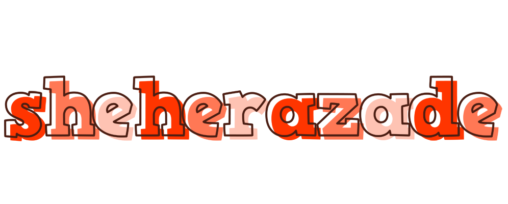 Sheherazade paint logo