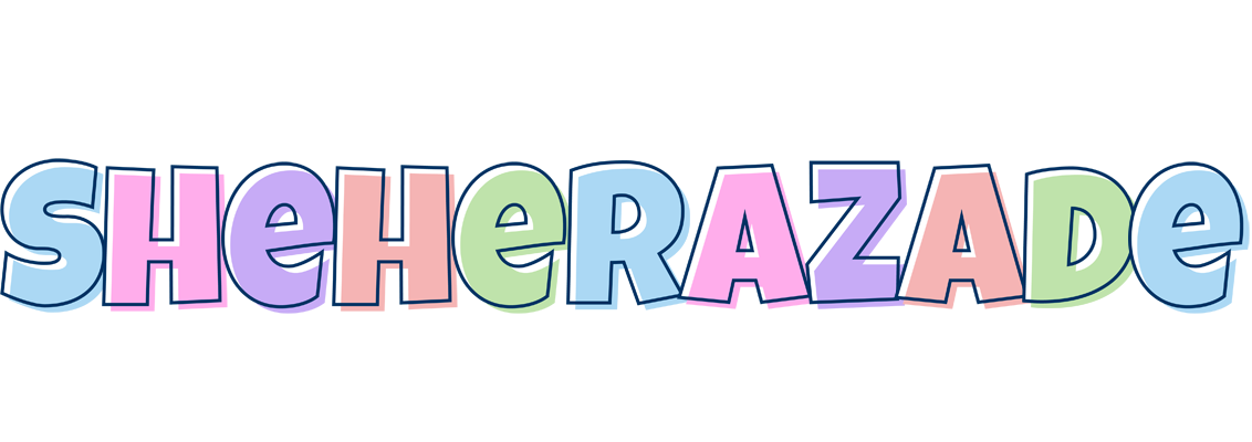 Sheherazade pastel logo