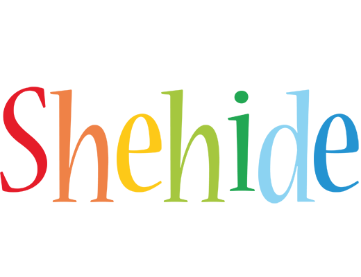 Shehide birthday logo