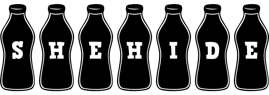 Shehide bottle logo