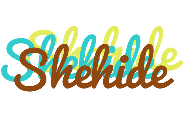Shehide cupcake logo