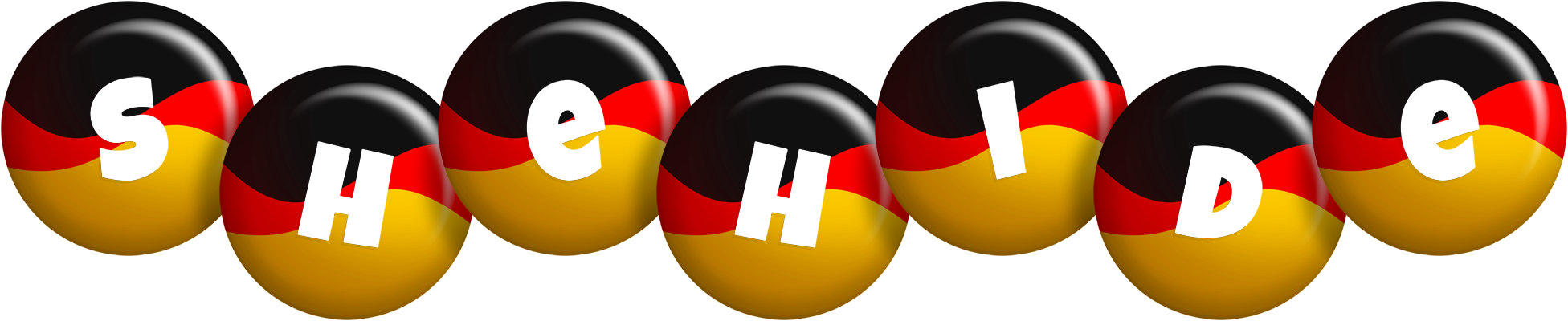 Shehide german logo