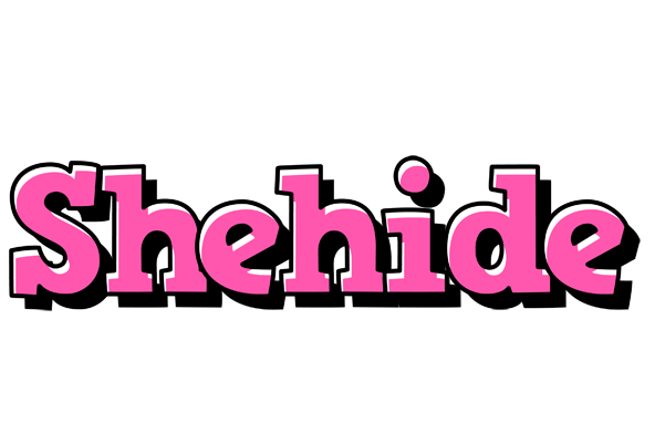 Shehide girlish logo