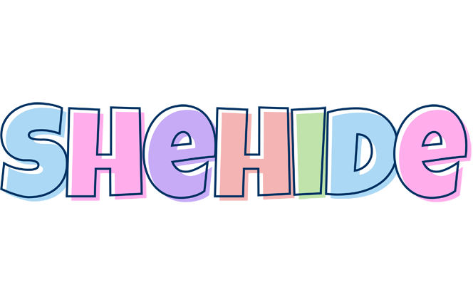 Shehide pastel logo