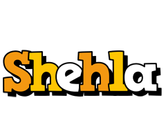 Shehla cartoon logo