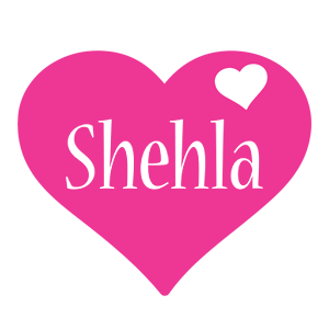 Shehla love-heart logo