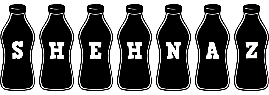 Shehnaz bottle logo