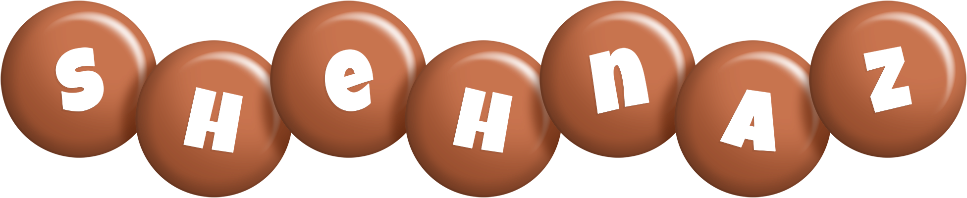 Shehnaz candy-brown logo