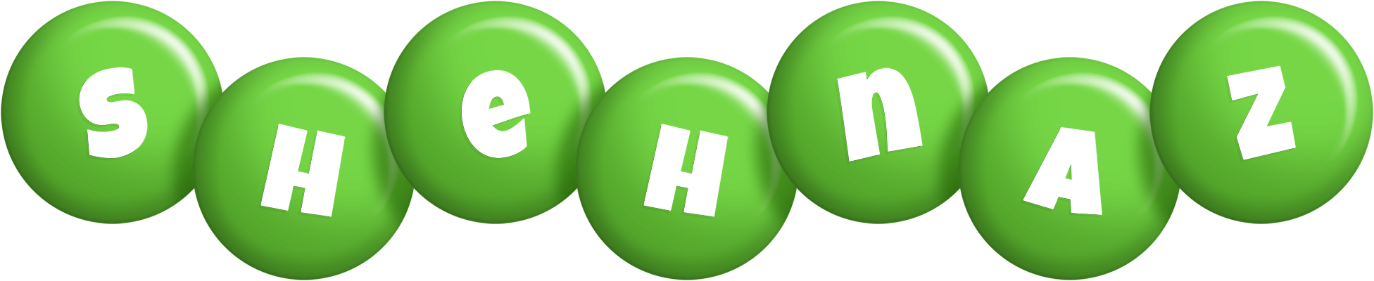 Shehnaz candy-green logo
