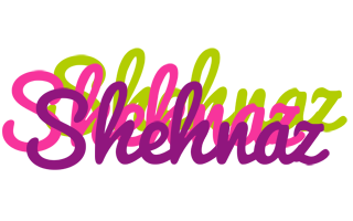 Shehnaz flowers logo