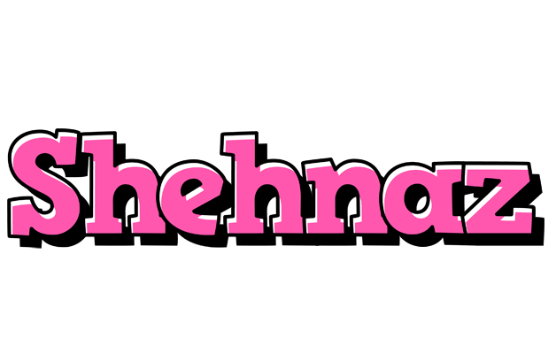 Shehnaz girlish logo