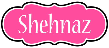 Shehnaz invitation logo