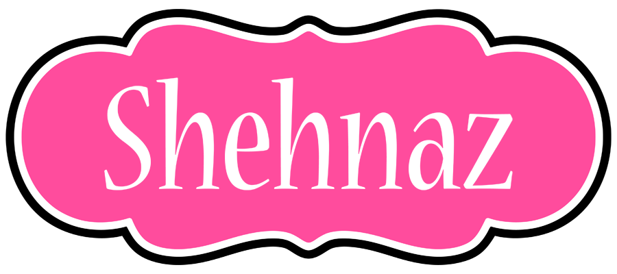 Shehnaz invitation logo