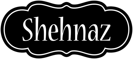 Shehnaz welcome logo