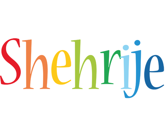 Shehrije birthday logo