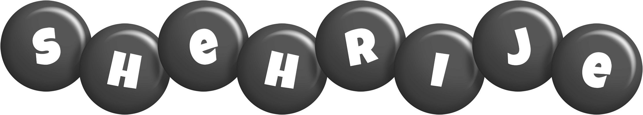 Shehrije candy-black logo