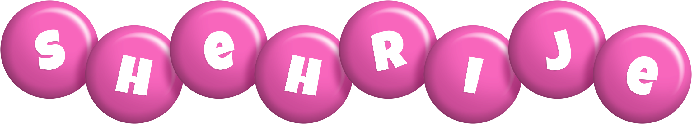 Shehrije candy-pink logo