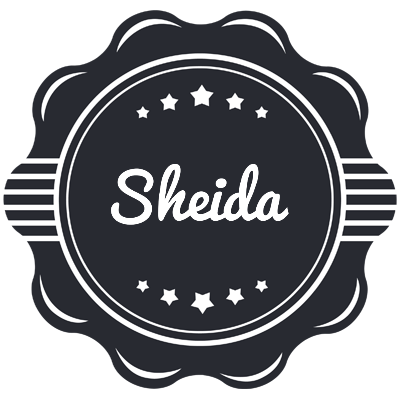 Sheida badge logo