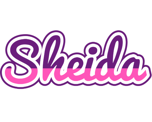 Sheida cheerful logo