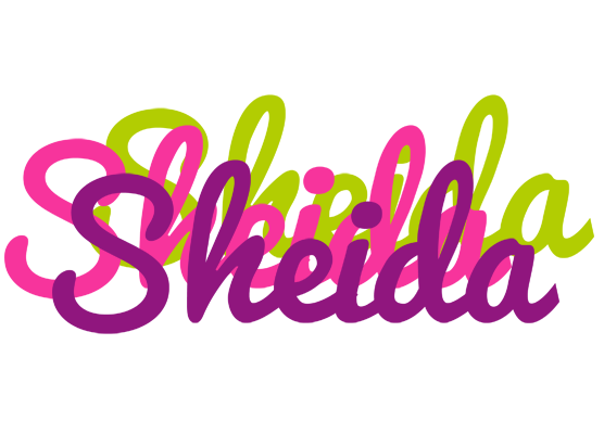Sheida flowers logo